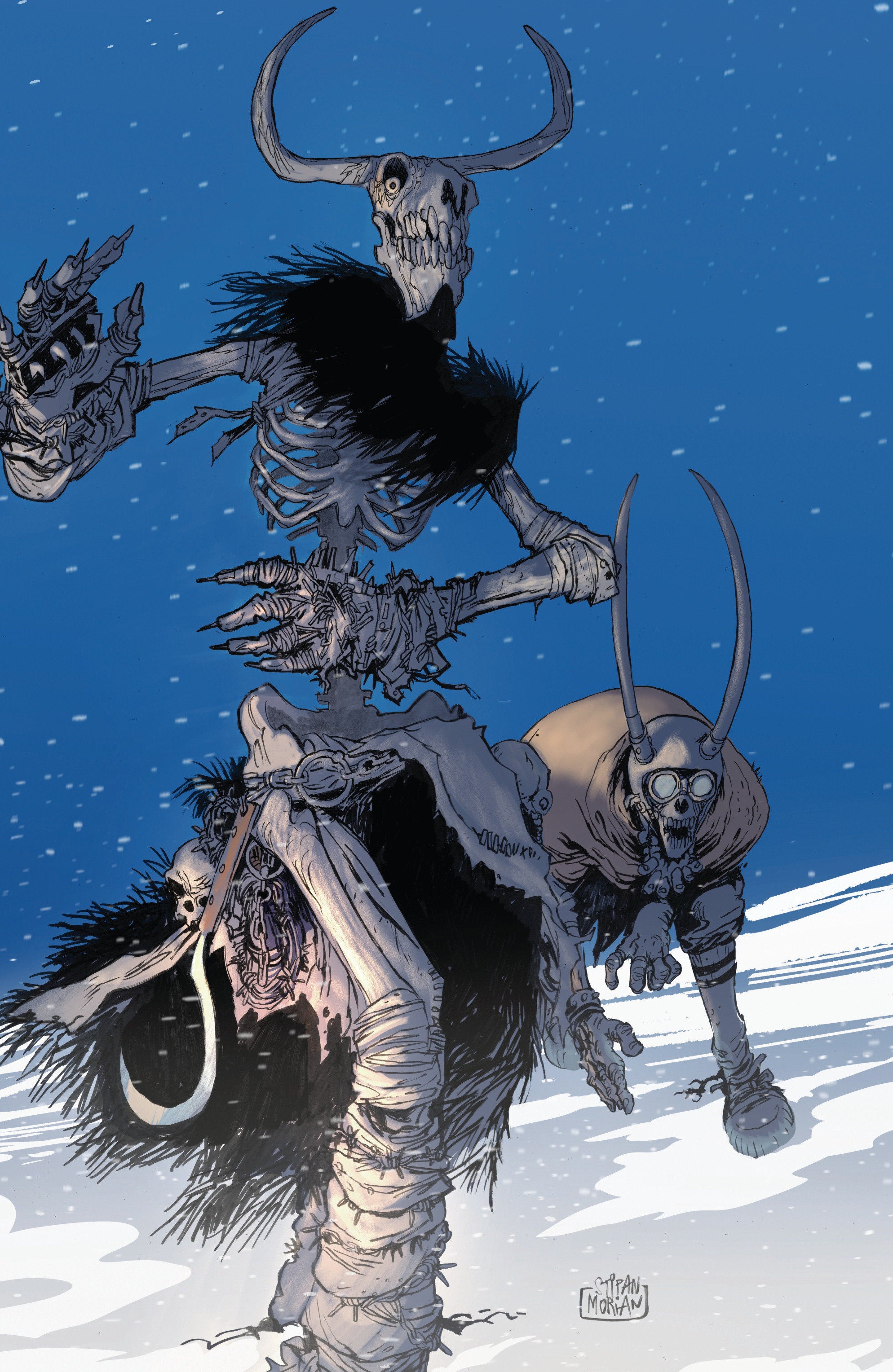 HELLO DARKNESS #28 C VARIANT (FULL ART, MORIAN)