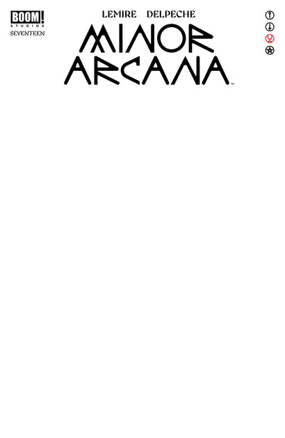 MINOR ARCANA #17 C BLANK SKETCH