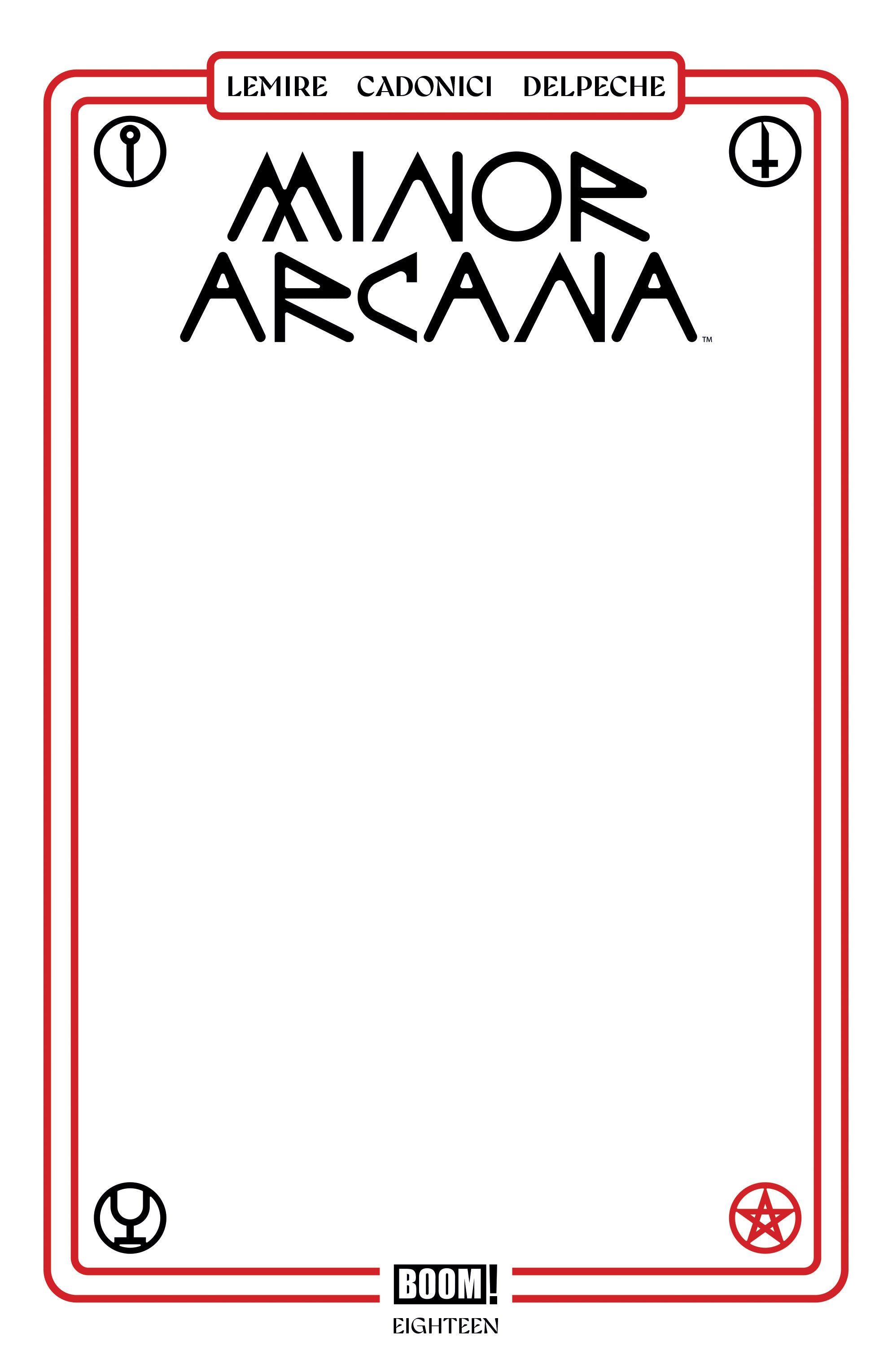 MINOR ARCANA #18 C BLANK SKETCH 