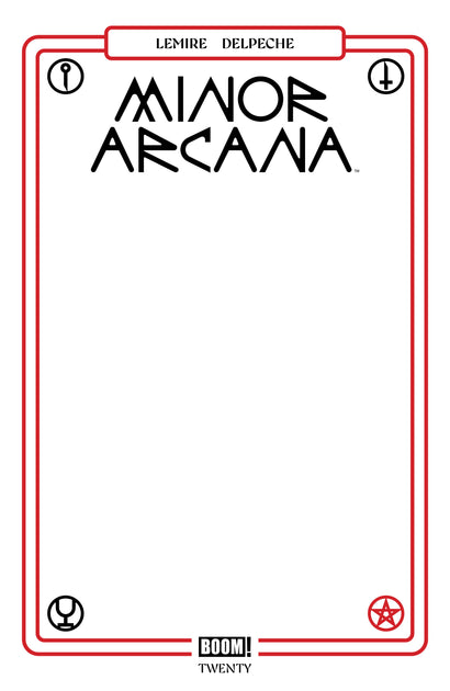 MINOR ARCANA #20 C BLANK SKETCH VARIANT