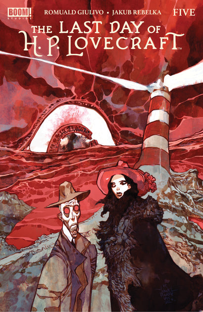 THE LAST DAY OF H.P. LOVECRAFT #5 COVER A REBELKA