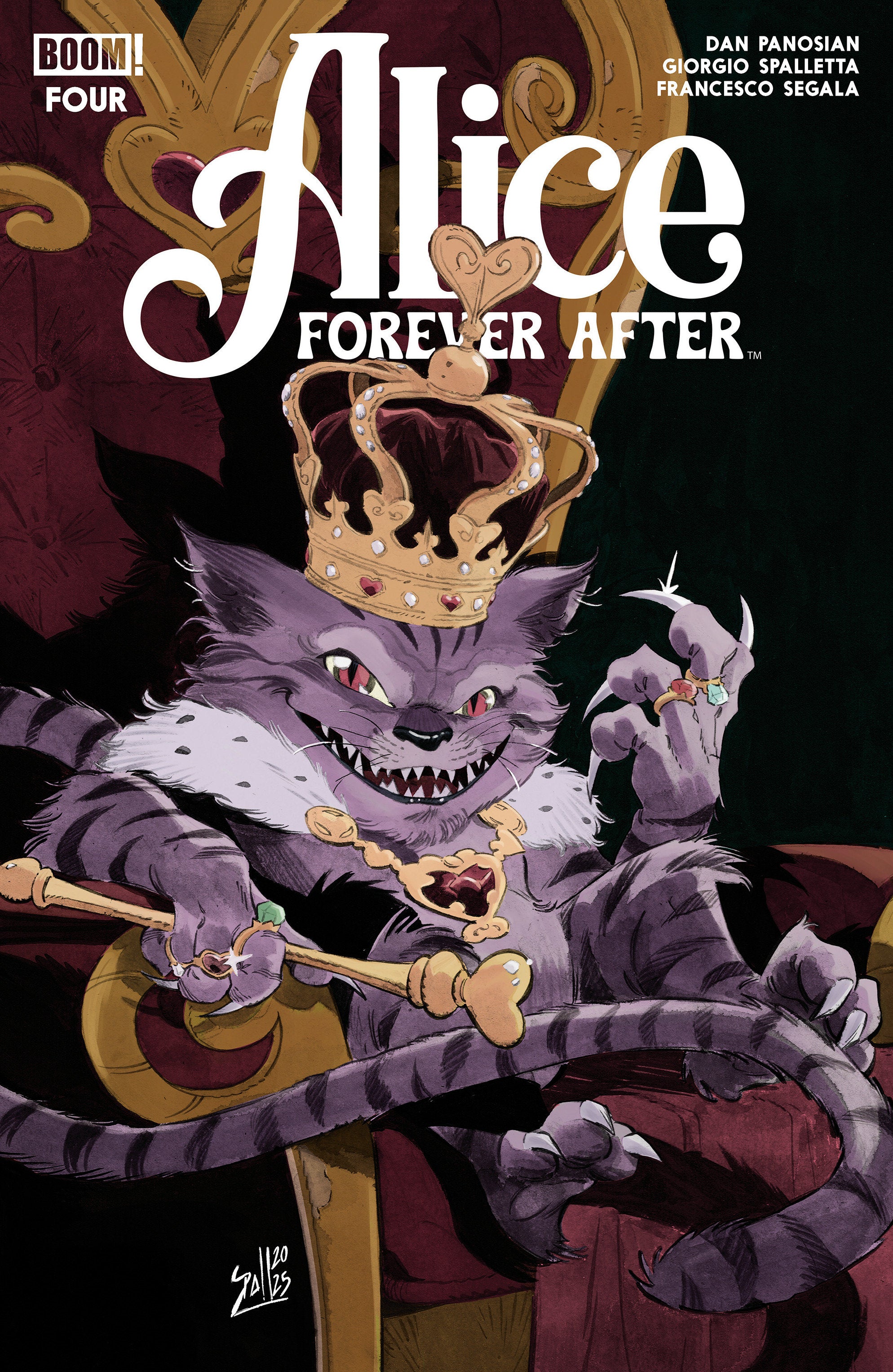 ALICE FOREVER AFTER #4 COVER B SPALLETTA VARIANT