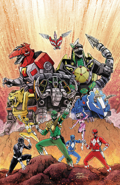 MIGHTY MORPHIN POWER RANGERS: ZORD QUEST #1 COVER A SMITH