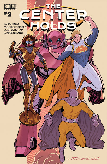 THE CENTER HOLDS #2 COVER  A QUINONES