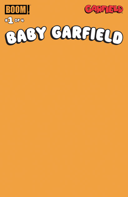 BABY GARFIELD #1 COVER D BLANK ORANGE SKETCH