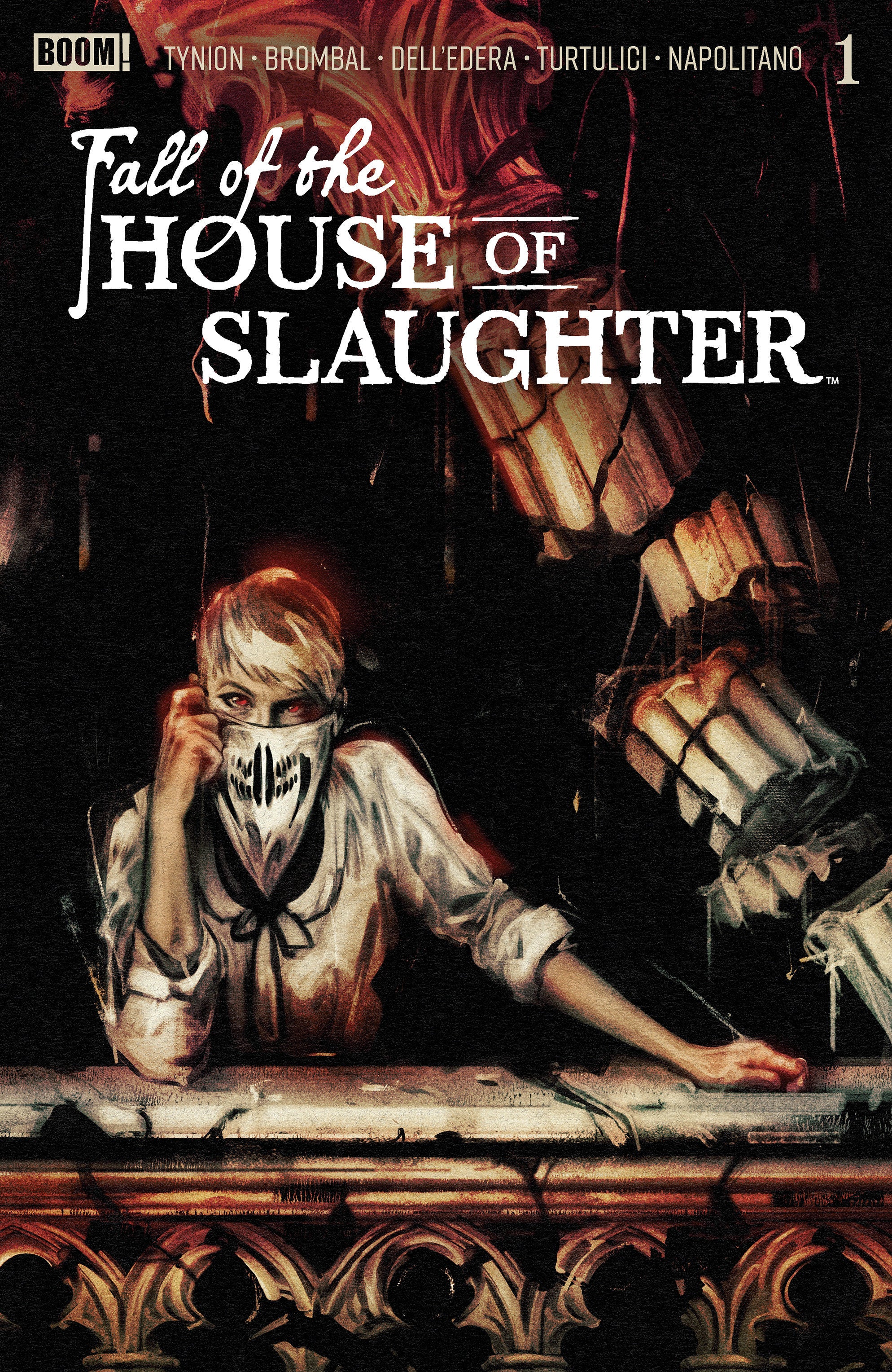 FALL OF THE HOUSE OF SLAUGHTER #1 COVER A CONNELLY