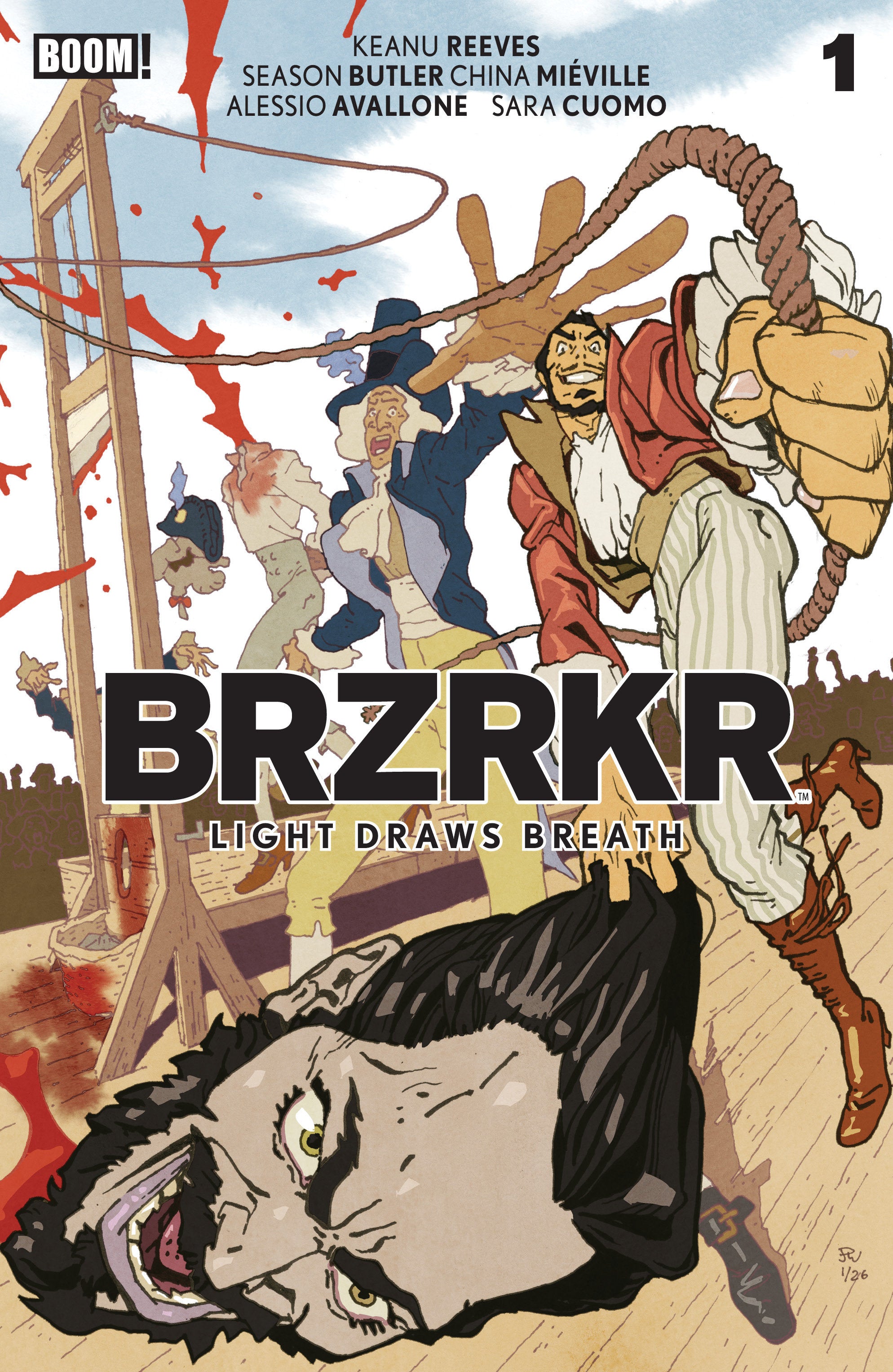 BRZRKR: LIGHT DRAWS BREATH #1 COVER D WIMBERLY FOIL VARIANT