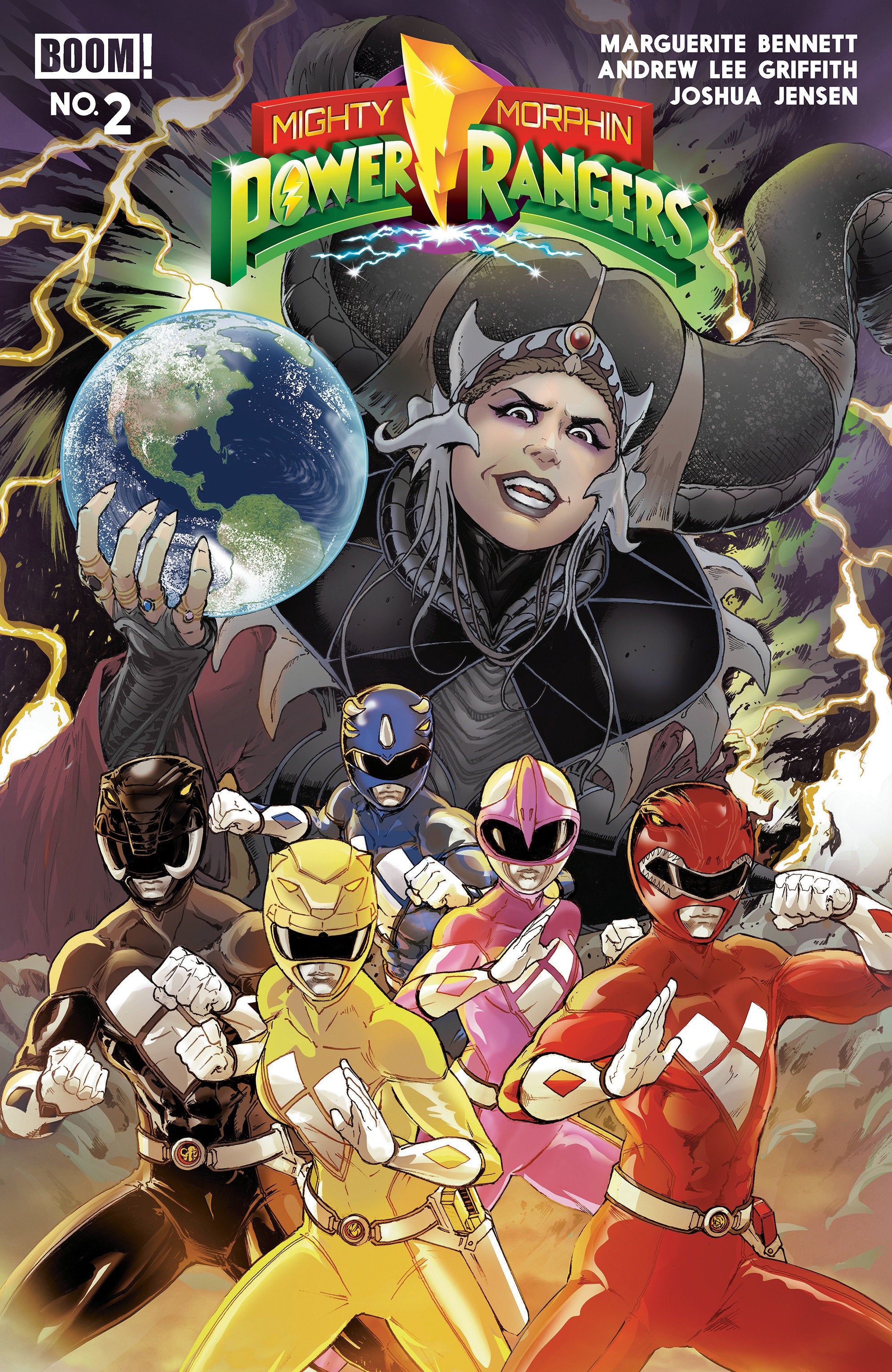 MIGHTY MORPHIN POWER RANGERS 2026 #2 B GRIFFITH