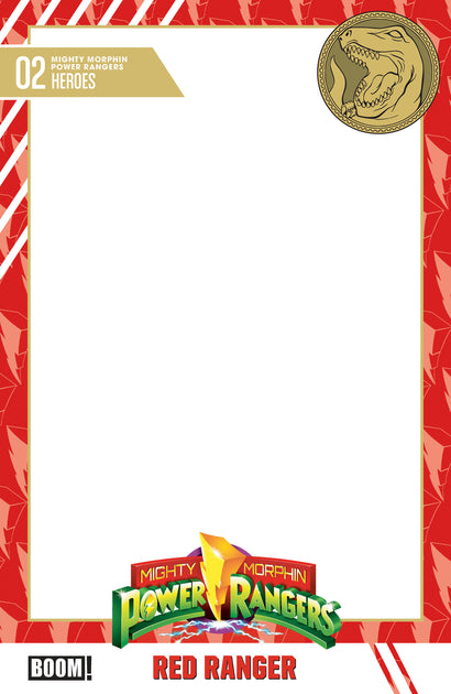 MIGHTY MORPHIN POWER RANGERS 2026 #2 D TRADING CARD BLANK SKETCH
