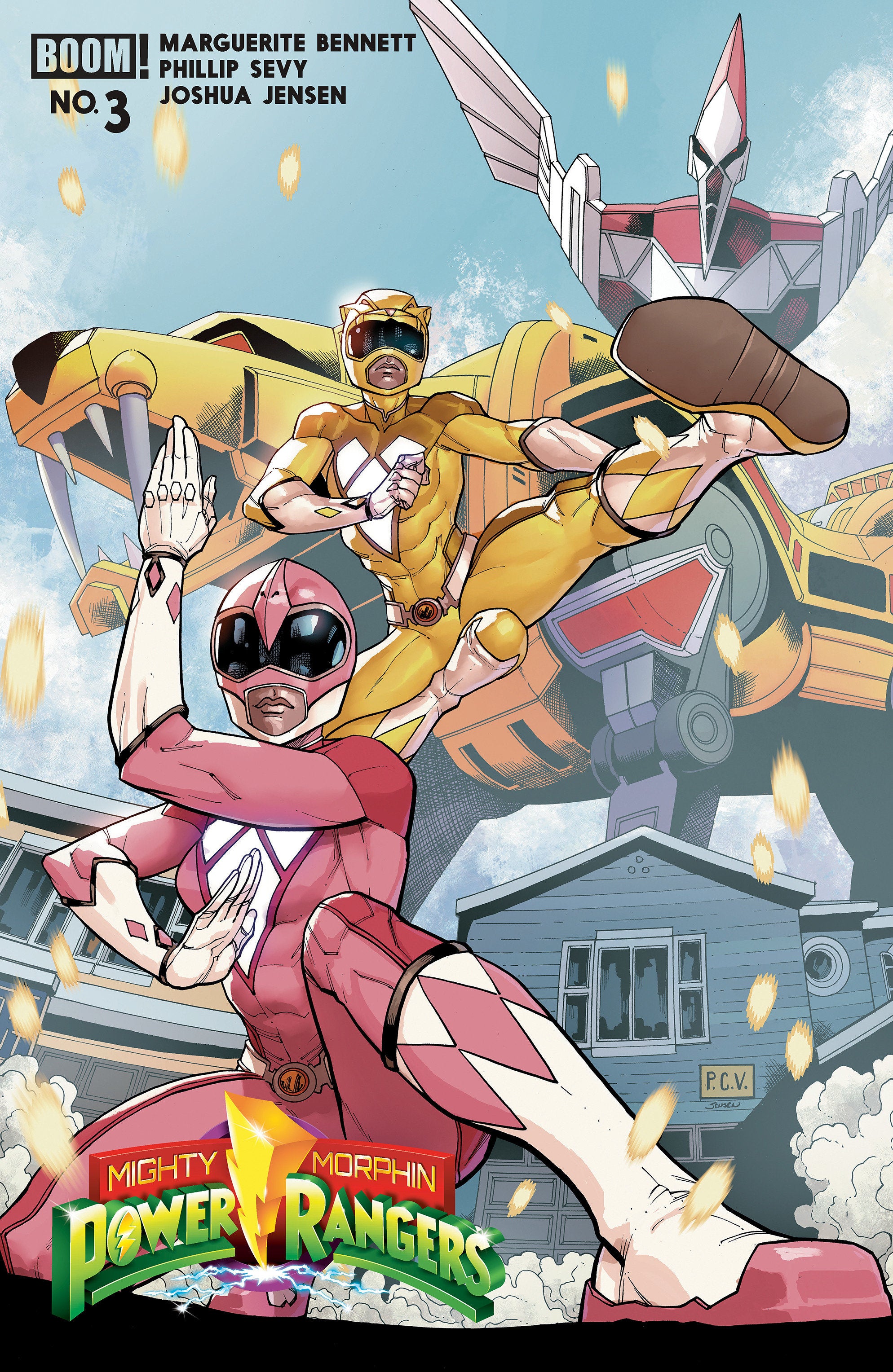 MIGHTY MORPHIN POWER RANGERS 2026 #3 B SEVY