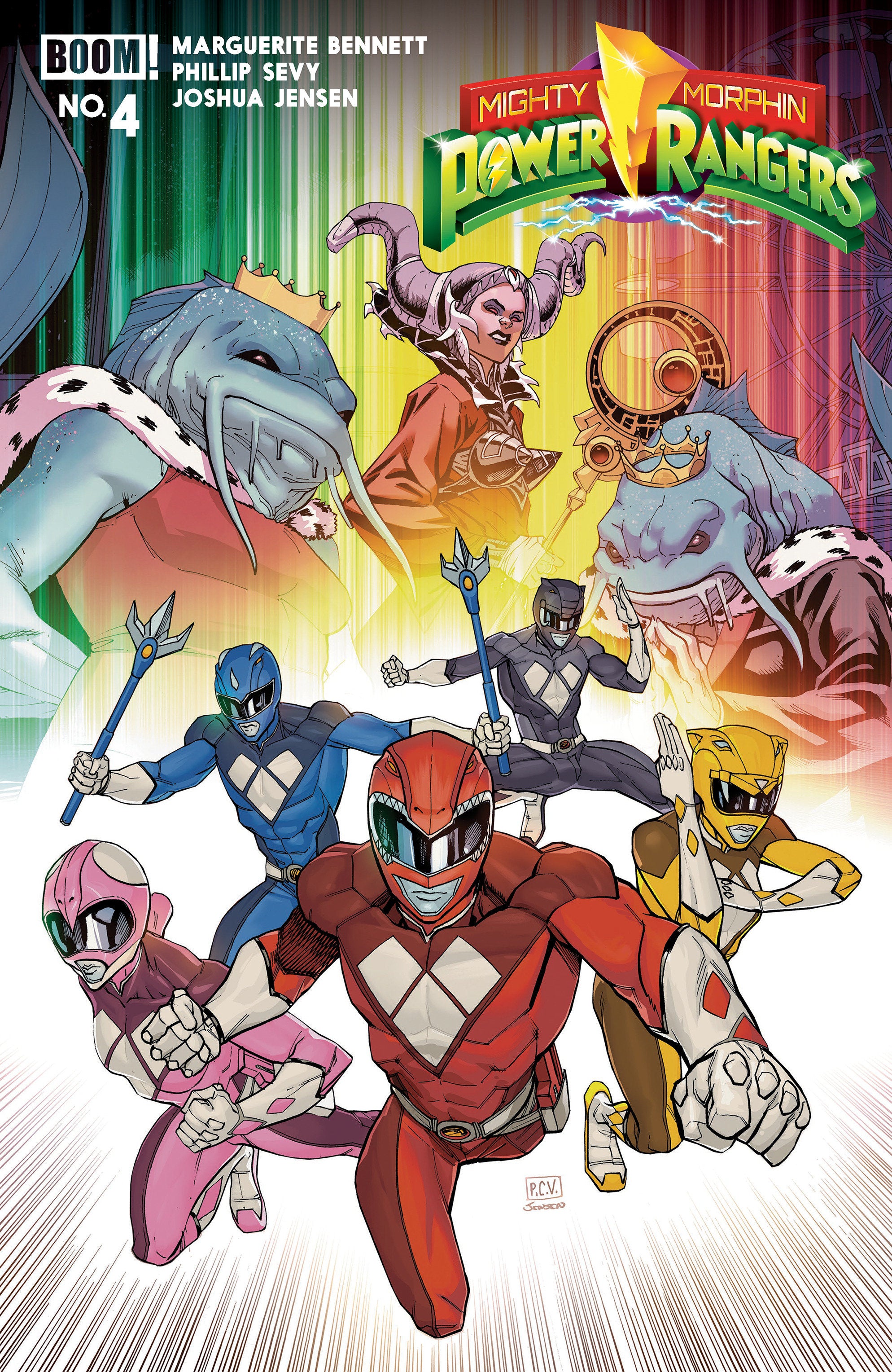 MIGHTY MORPHIN POWER RANGERS (2026) #4 B SEVY 