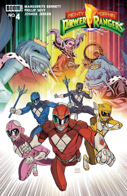 MIGHTY MORPHIN POWER RANGERS (2026) #4 B SEVY 