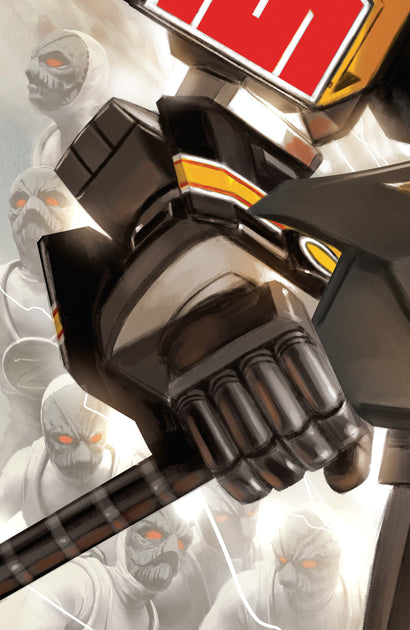 MIGHTY MORPHIN POWER RANGERS (2026) #4 C MEGAZORD CARD STOCK CONNECTING VIRGIN MERCADO 