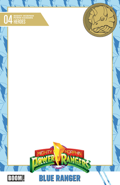 MIGHTY MORPHIN POWER RANGERS (2026) #4 D TRADING CARD BLANK SKETCH 