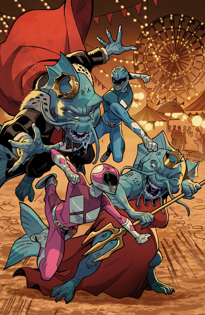 MIGHTY MORPHIN POWER RANGERS (2026) #4 E FOIL VIRGIN FOIL BALÁM 