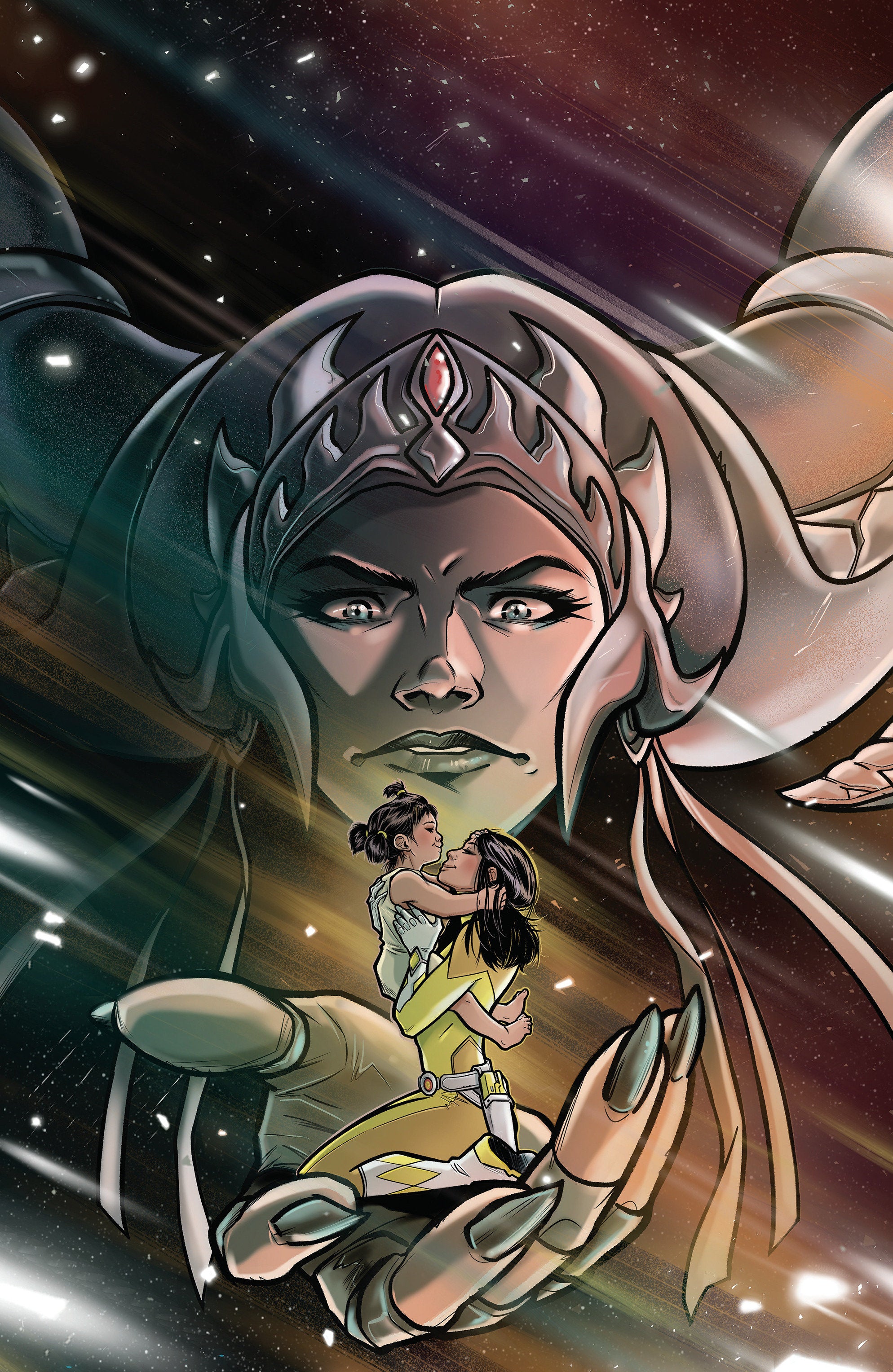 MIGHTY MORPHIN POWER RANGERS (2026) #7 E FOIL VARIANT (FULL ART, FOIL, DI GIANFELICE)