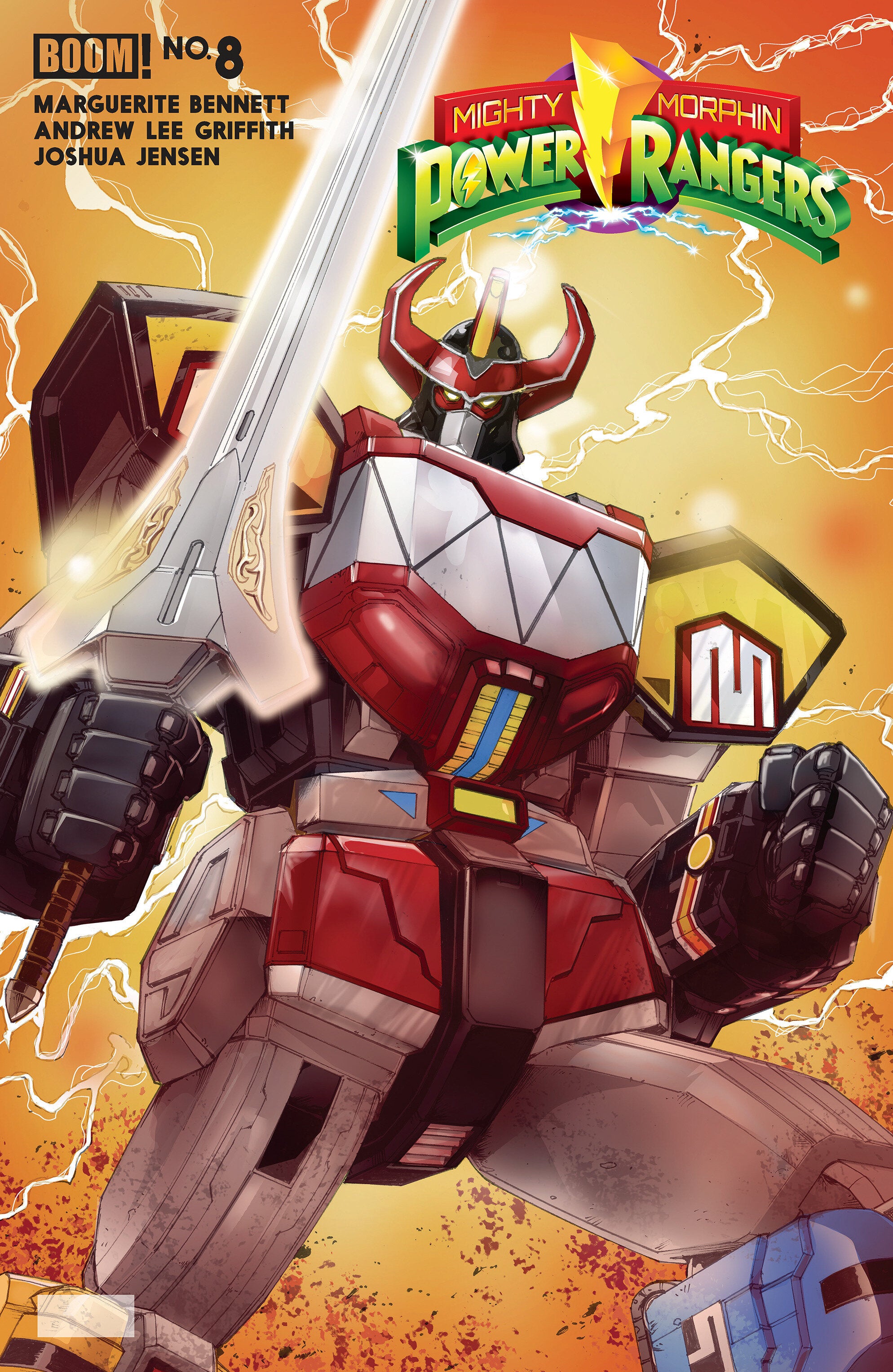 MIGHTY MORPHIN POWER RANGERS (2026) #8 B VARIANT (DRESSED, GRIFFITH)