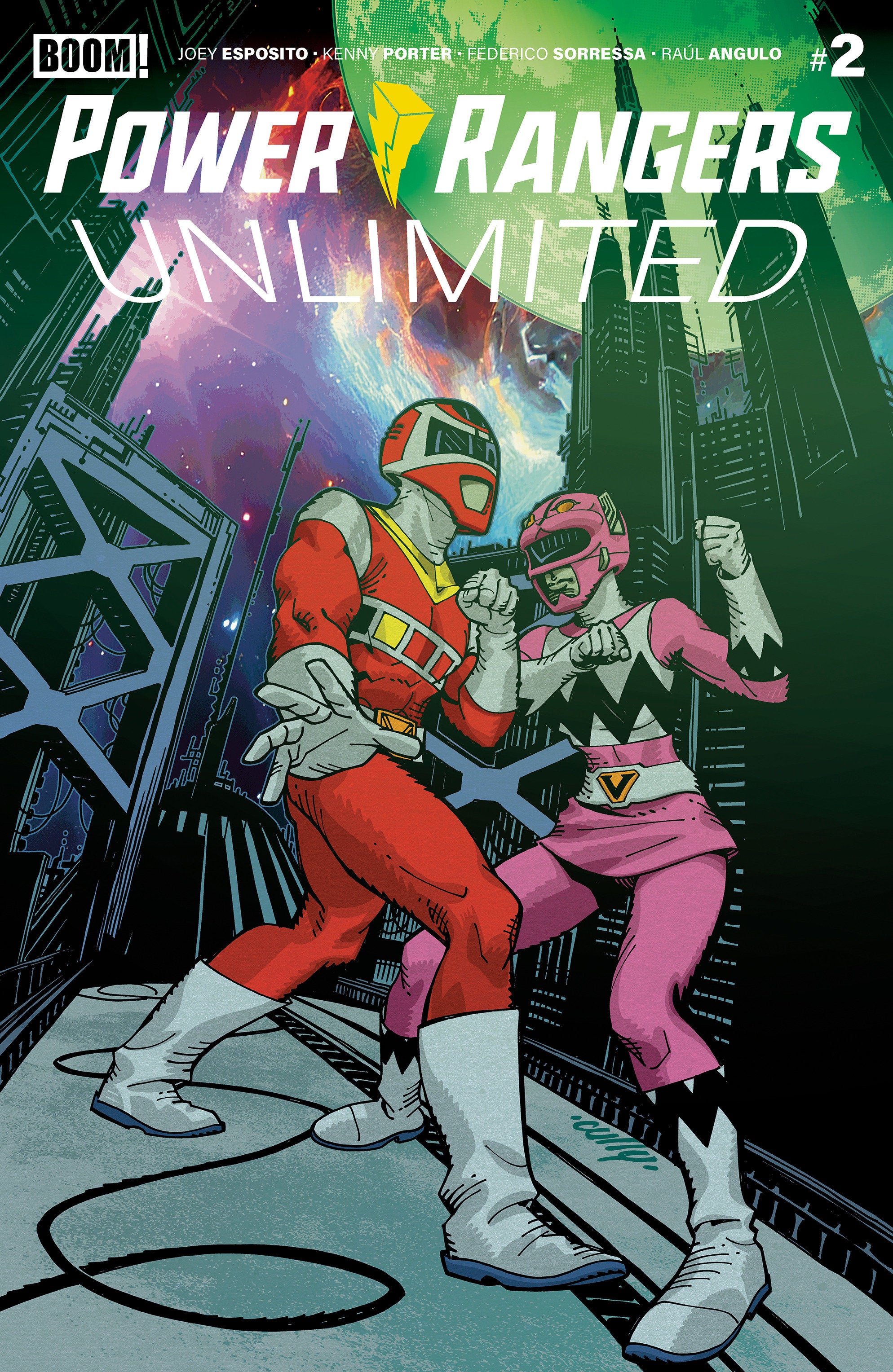 POWER RANGERS UNLIMITED #2 B HAMNER