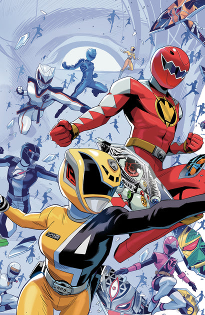 POWER RANGERS UNLIMITED #3 C EVERY RANGER EVER CARD STOCK CONNECTING VIRGIN ZONNO 