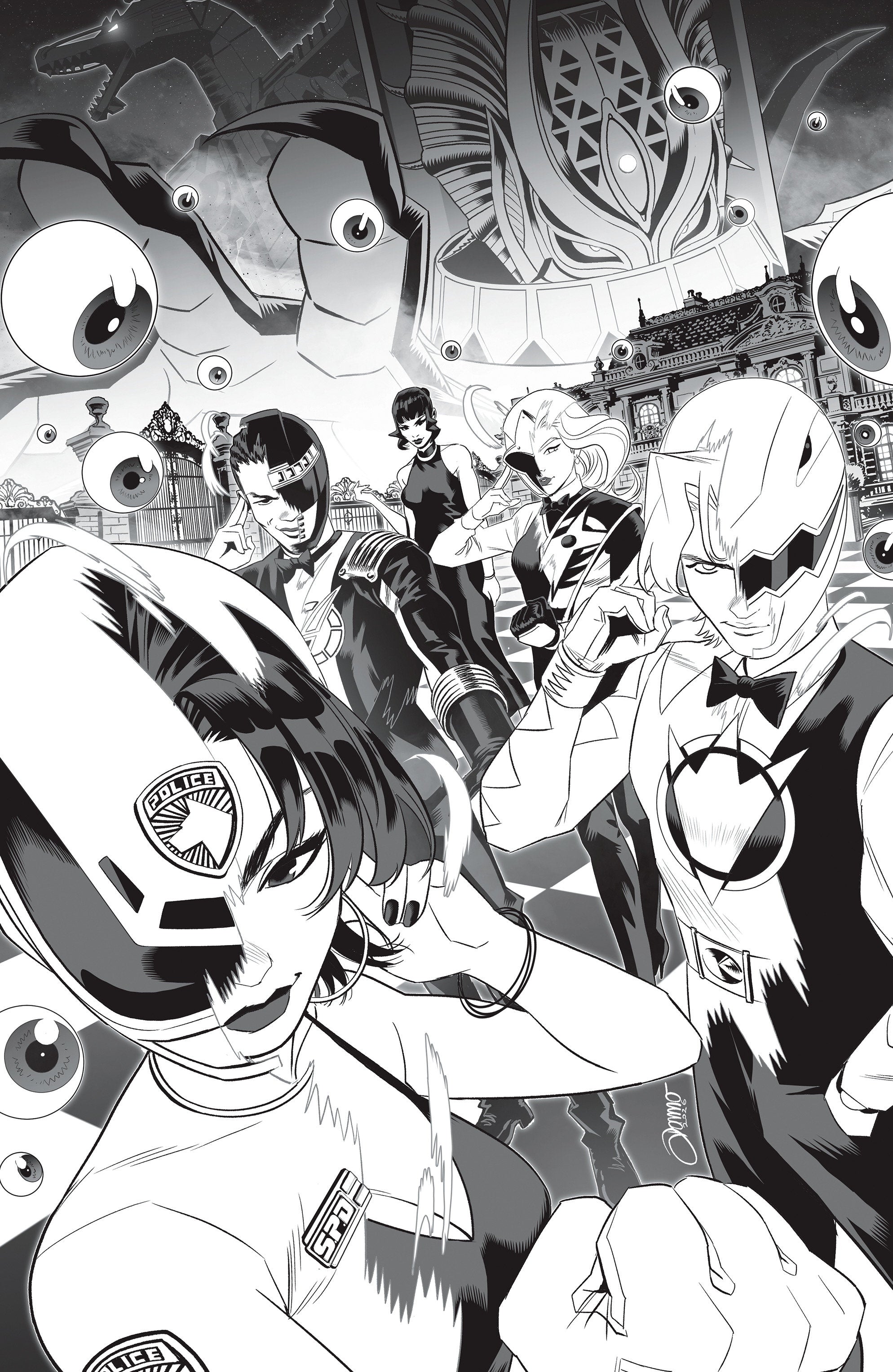 POWER RANGERS UNLIMITED #3 J UNLIMITED VIRGIN ZONNO 