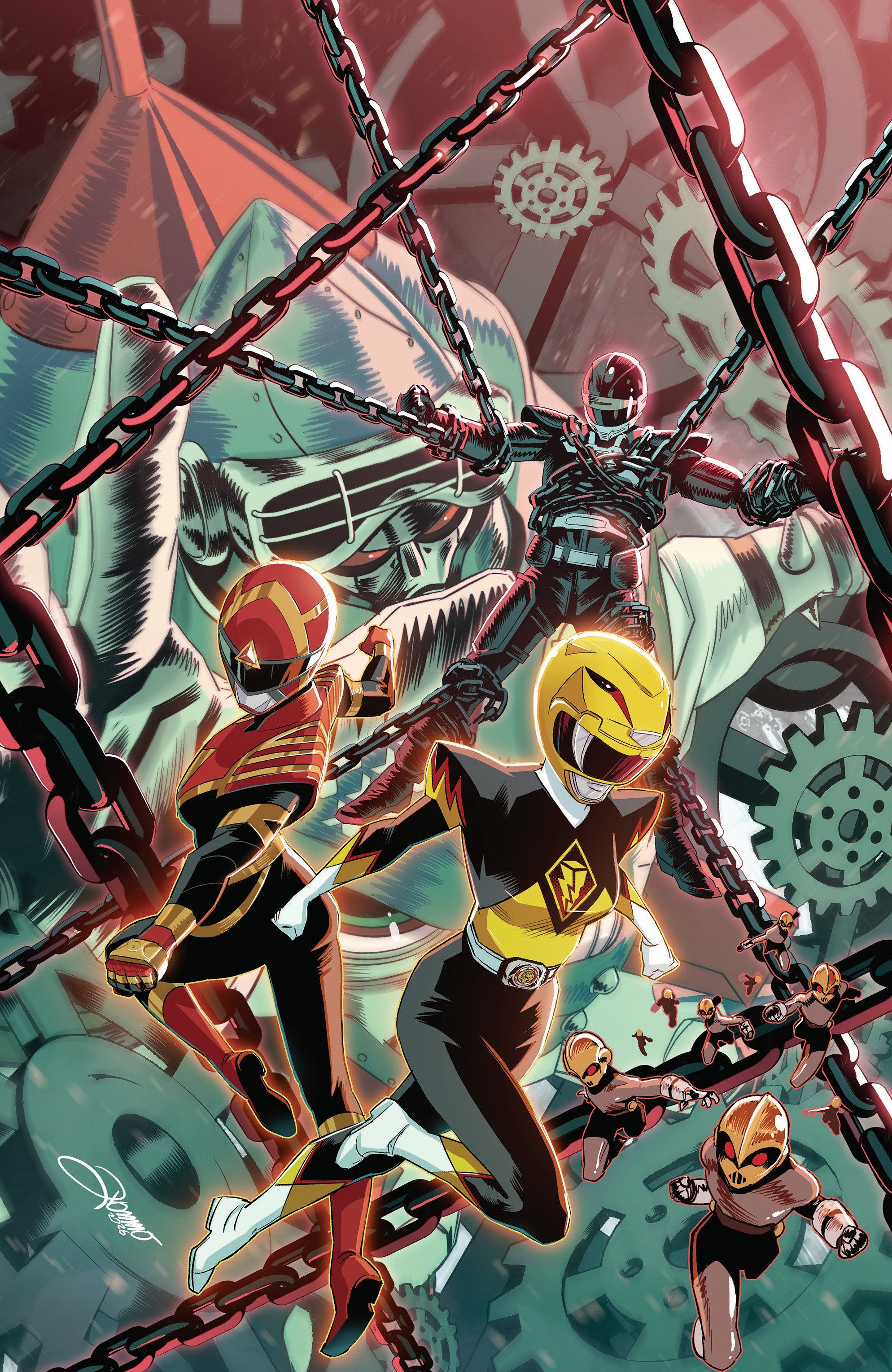 POWER RANGERS UNLIMITED #6 D FOIL VARIANT (FULL ART, ZONNO)