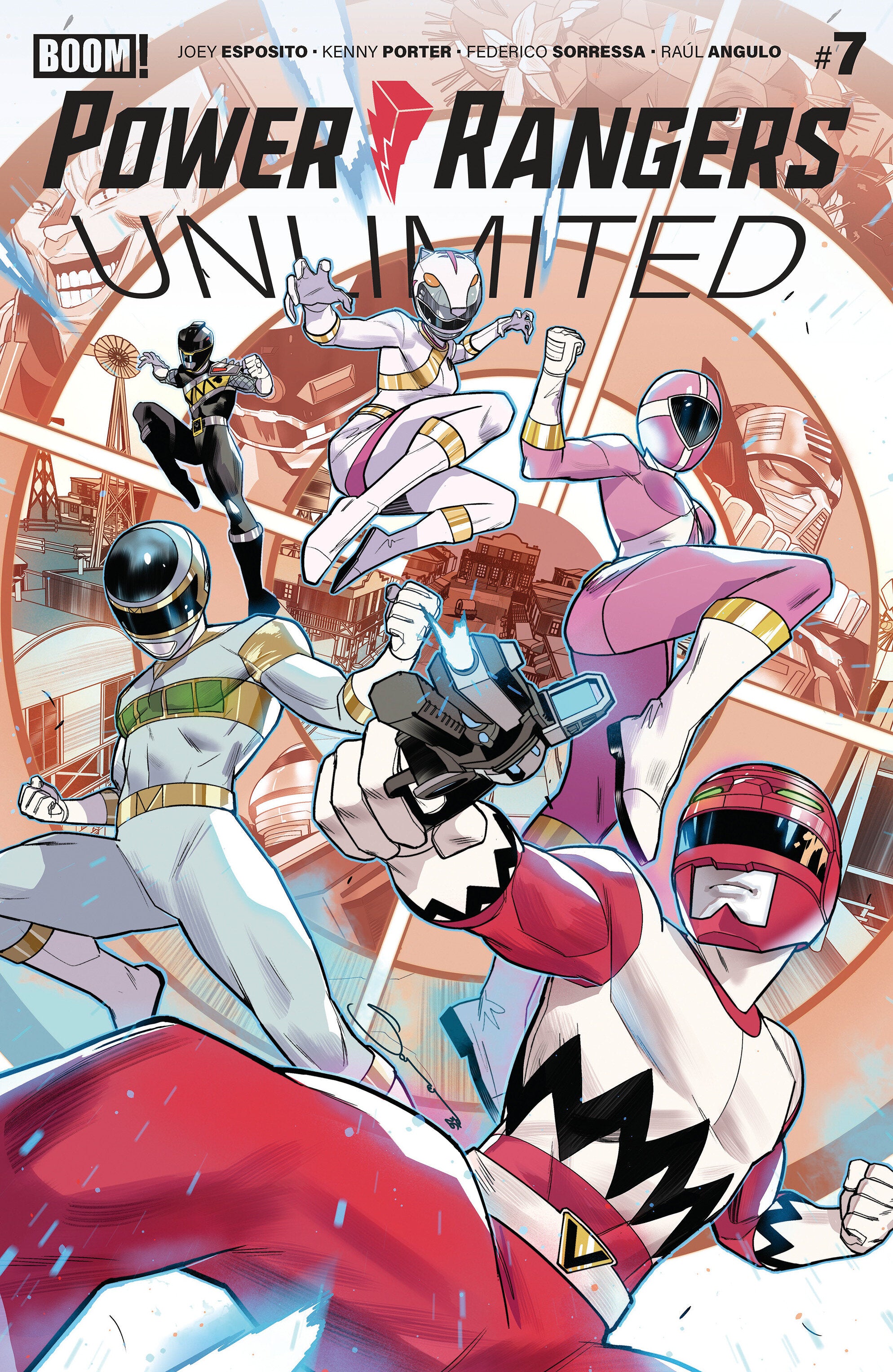 POWER RANGERS UNLIMITED #7 A MAIN (DRESSED, SORRESSA)