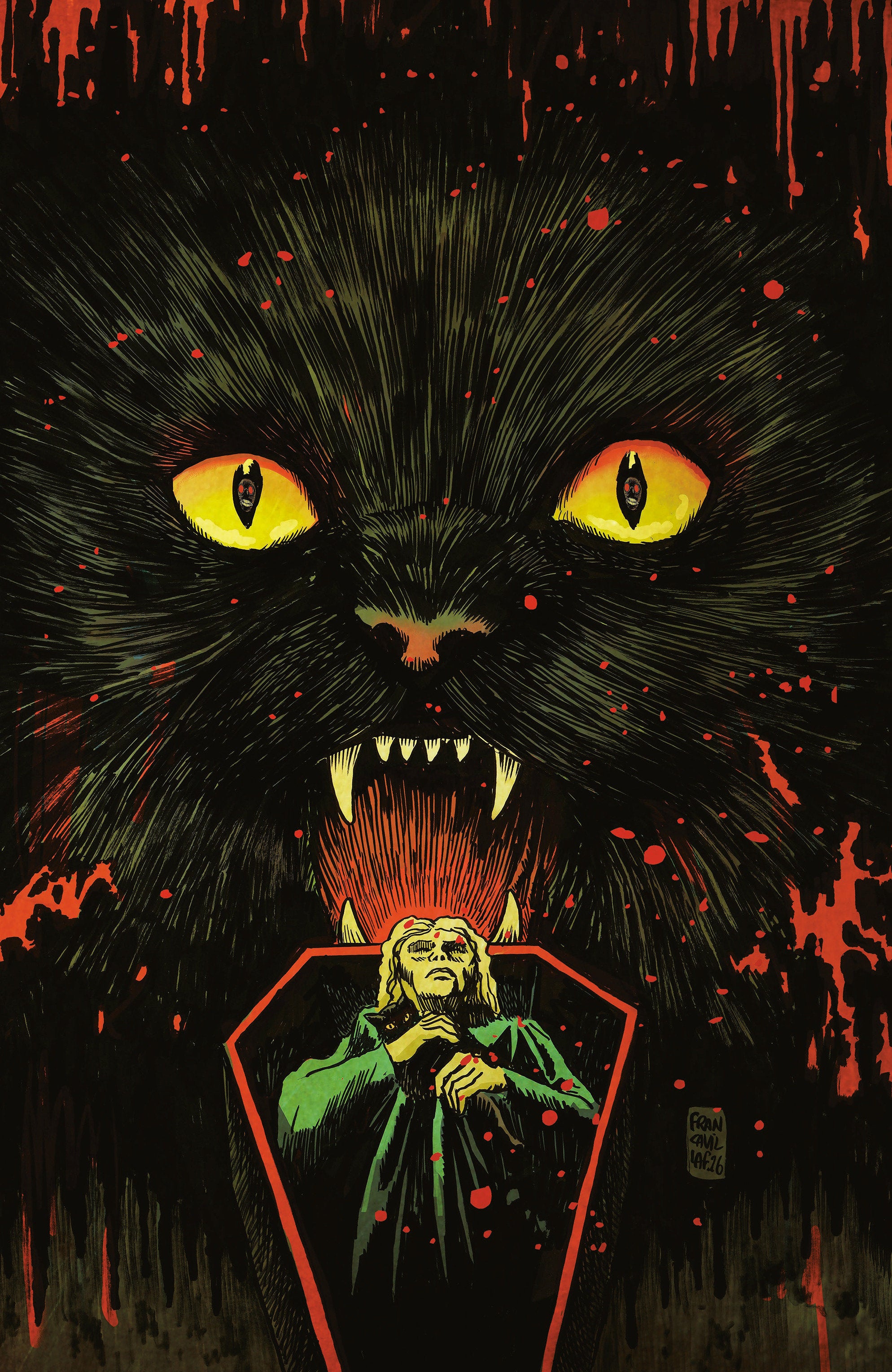 STUFF OF NIGHTMARES: THE CAT IN THE COFFIN #1 A FRANCAVILLA