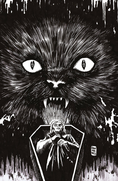 STUFF OF NIGHTMARES: THE CAT IN THE COFFIN #1 I UNLIMITED VIRGIN FRANCAVILLA