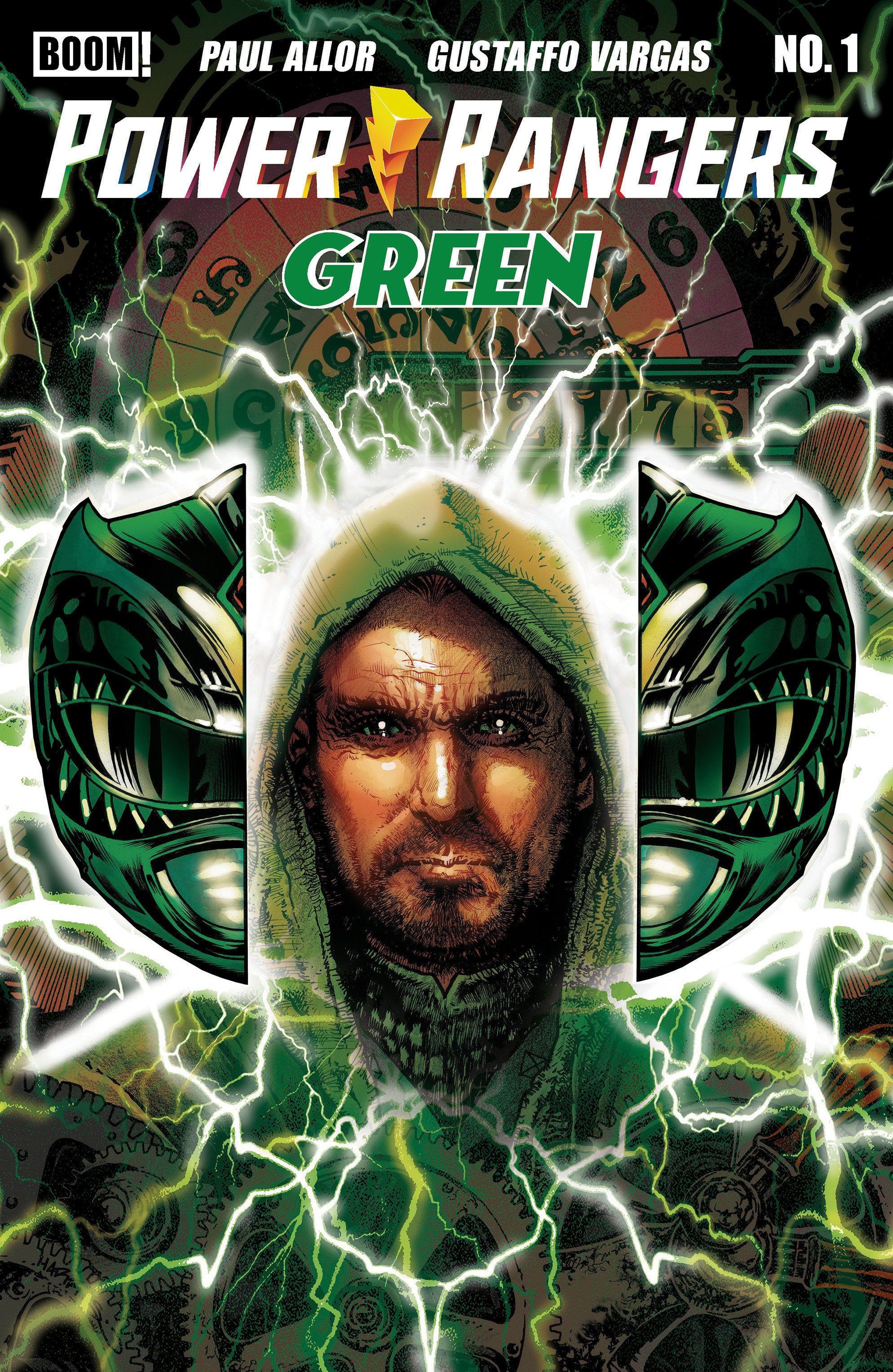 POWER RANGERS GREEN #1 A HARRIS