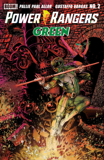 POWER RANGERS GREEN #2 A HARRIS 