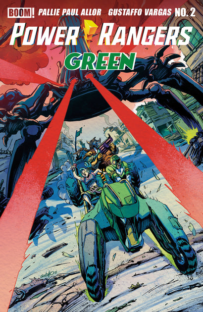 POWER RANGERS GREEN #2 B VARGAS 
