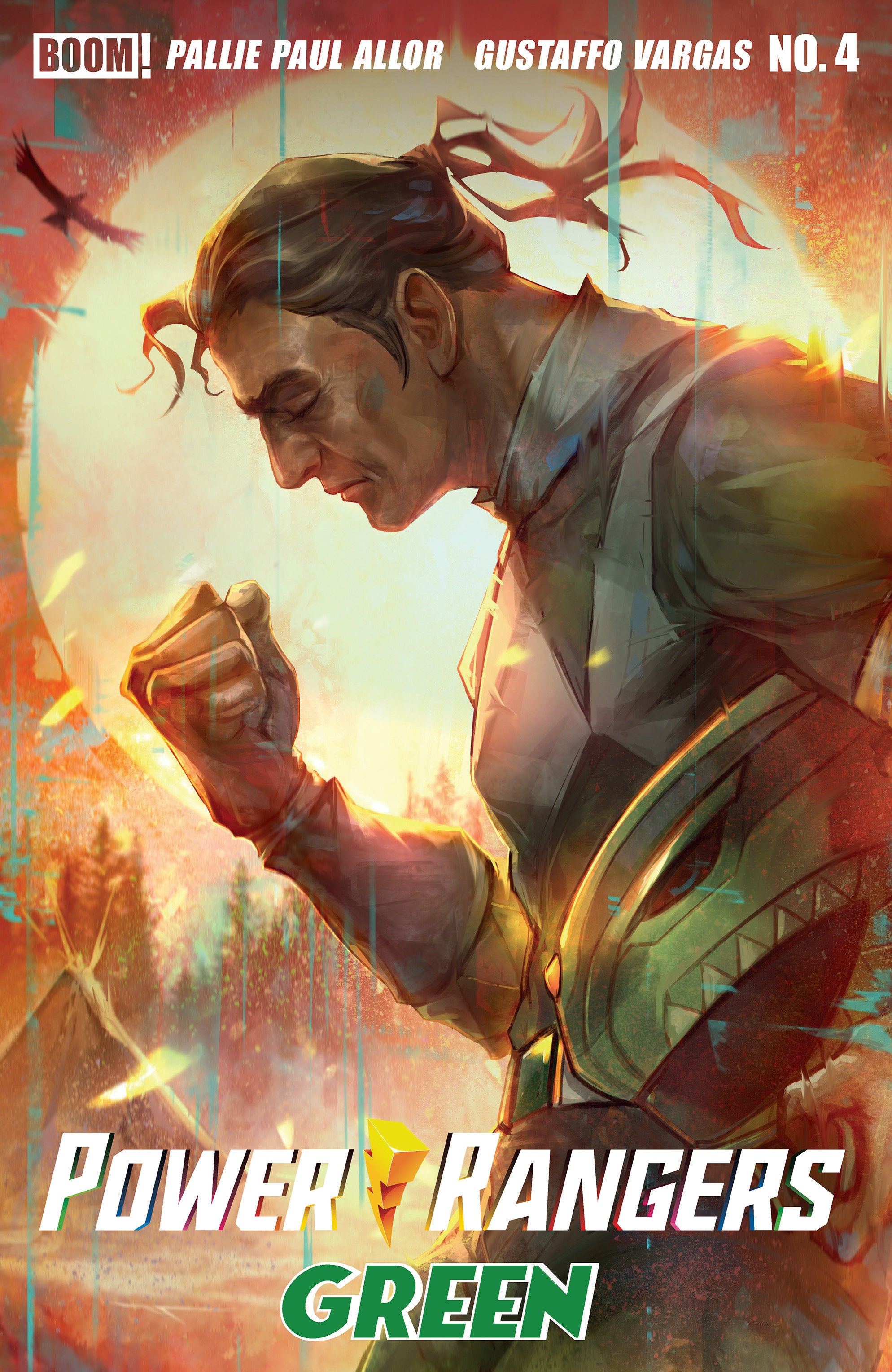 POWER RANGERS GREEN #4 I FOC REVEAL VARIANT (DRESSED, TBA)