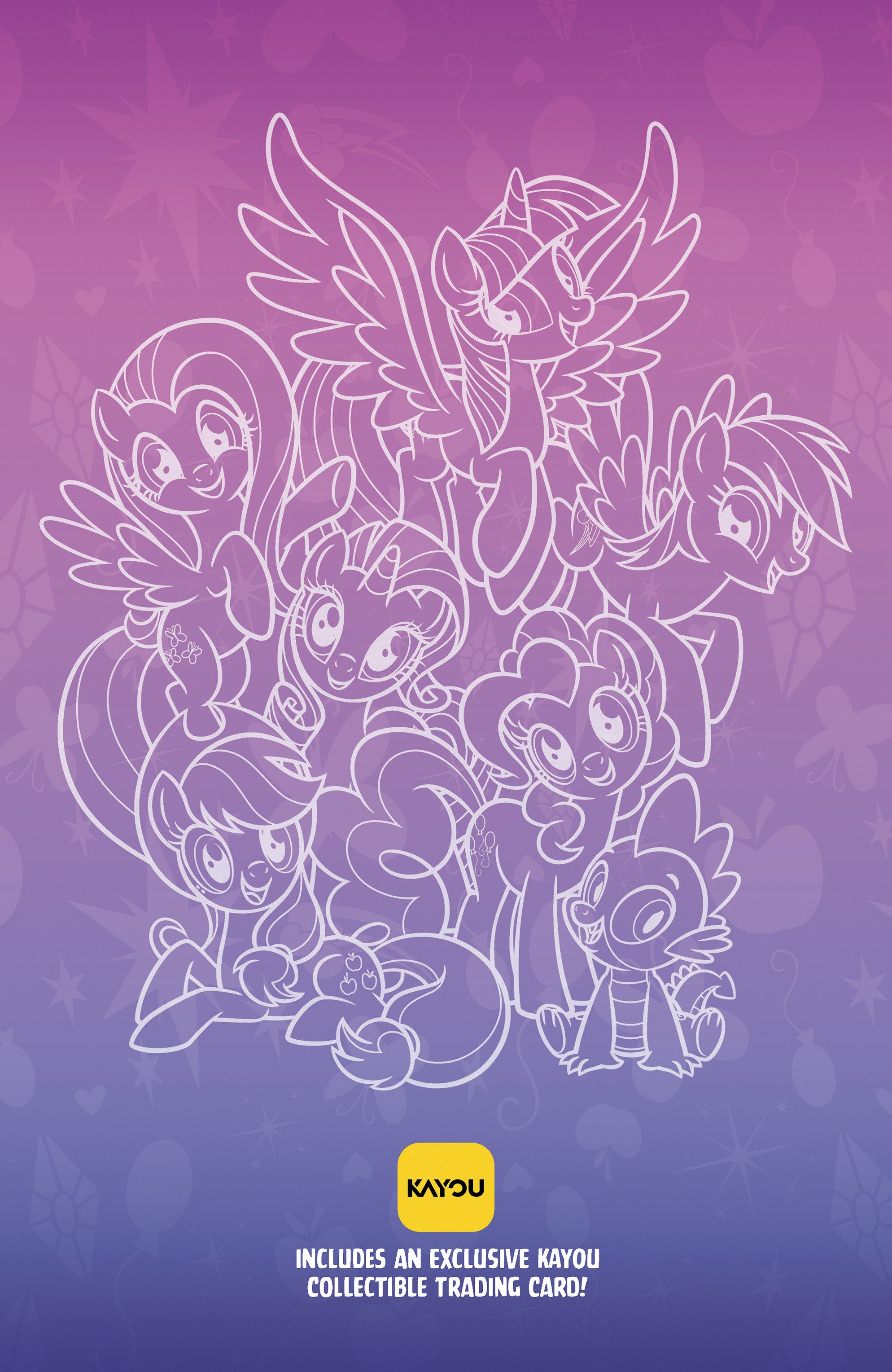 MY LITTLE PONY: FRIENDSHIP IS MAGIC (2026) #1 E POLYBAGGED COLLECTIBLE CARD VARIANT (DRESSED, FLEECS)