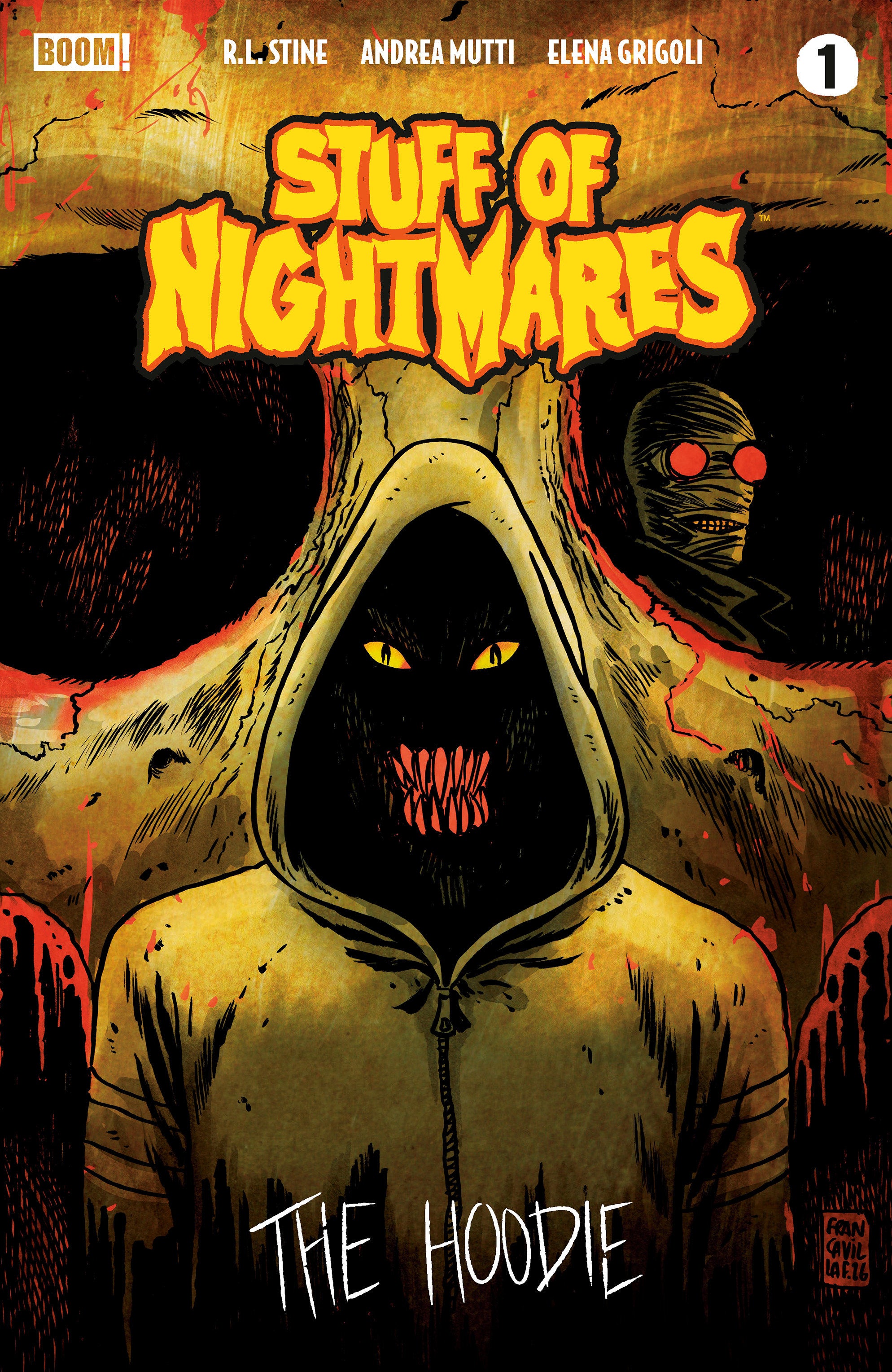 STUFF OF NIGHTMARES: THE HOODIE #1 A MAIN (DRESSED, FRANCAVILLA)