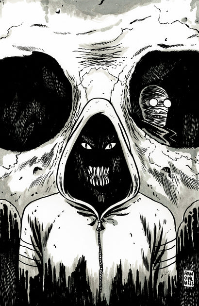 STUFF OF NIGHTMARES: THE HOODIE #1 D GLOW IN THE DARK VARIANT (FULL ART, GLOW IN THE DARK, FRANCAVILLA)