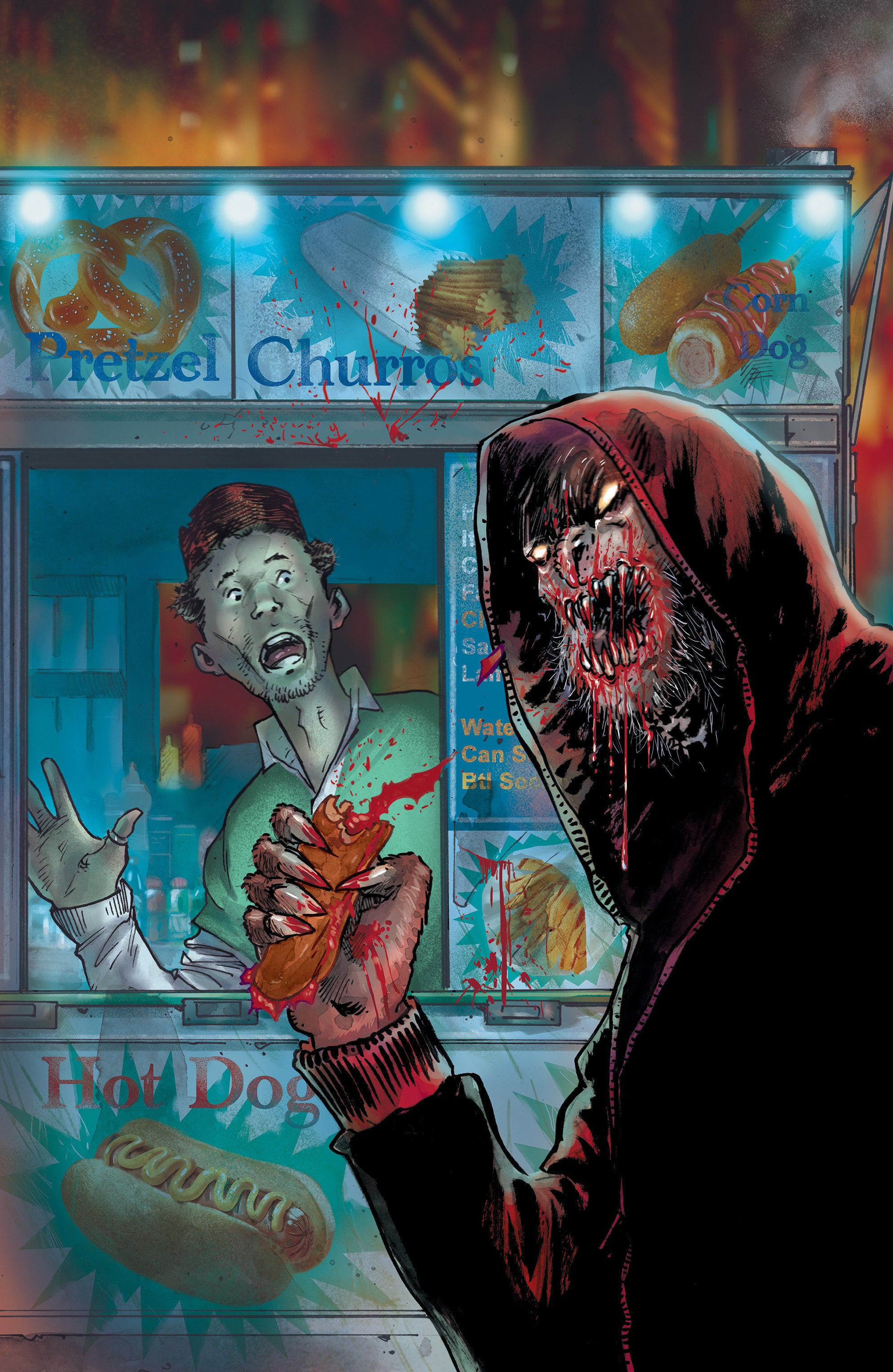 STUFF OF NIGHTMARES: THE HOODIE #1 E GLOW IN THE DARK VARIANT (FULL ART, GLOW IN THE DARK, MUTTI)