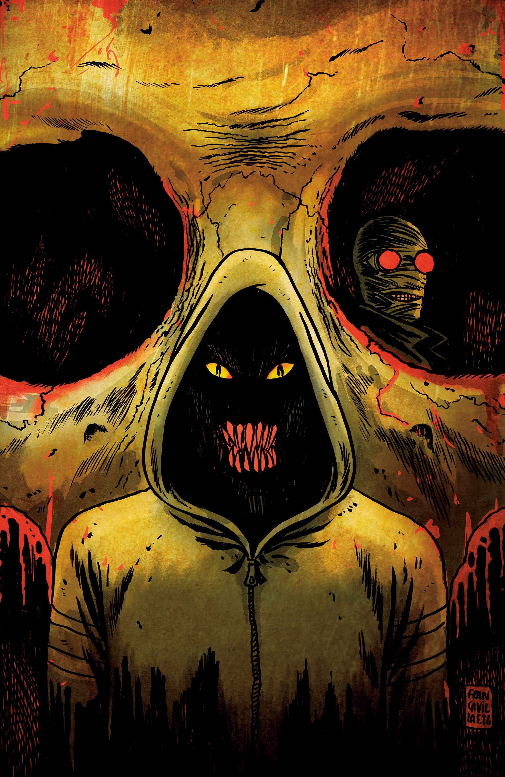 STUFF OF NIGHTMARES: THE HOODIE #1 I UNLIMITED VARIANT (FULL ART, FRANCAVILLA)