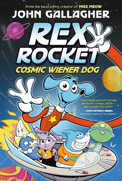 REX ROCKET: COSMIC WIENER DOG HARDCOVER