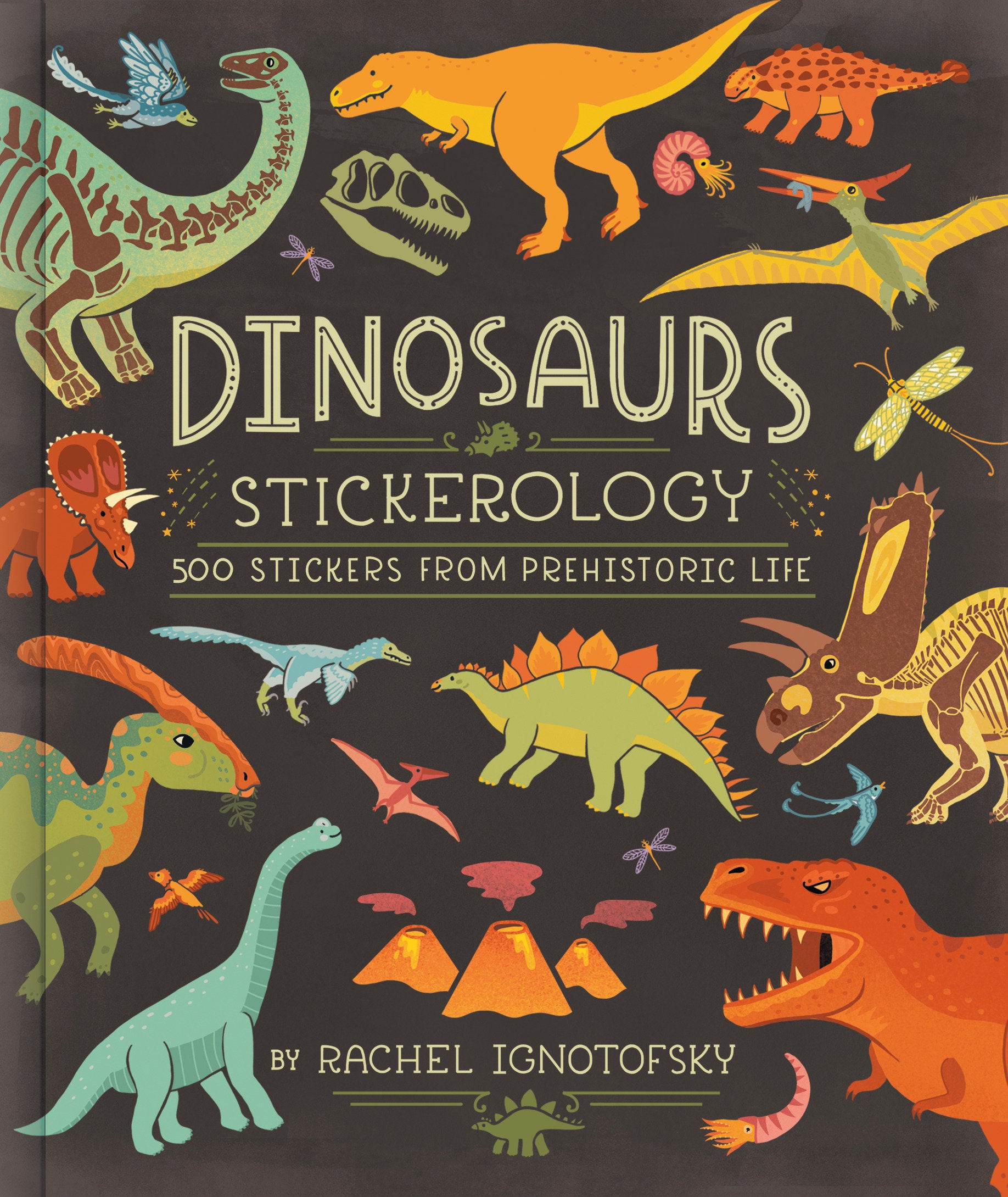 DINOSAURS STICKEROLOGY TRADE PAPERBACK