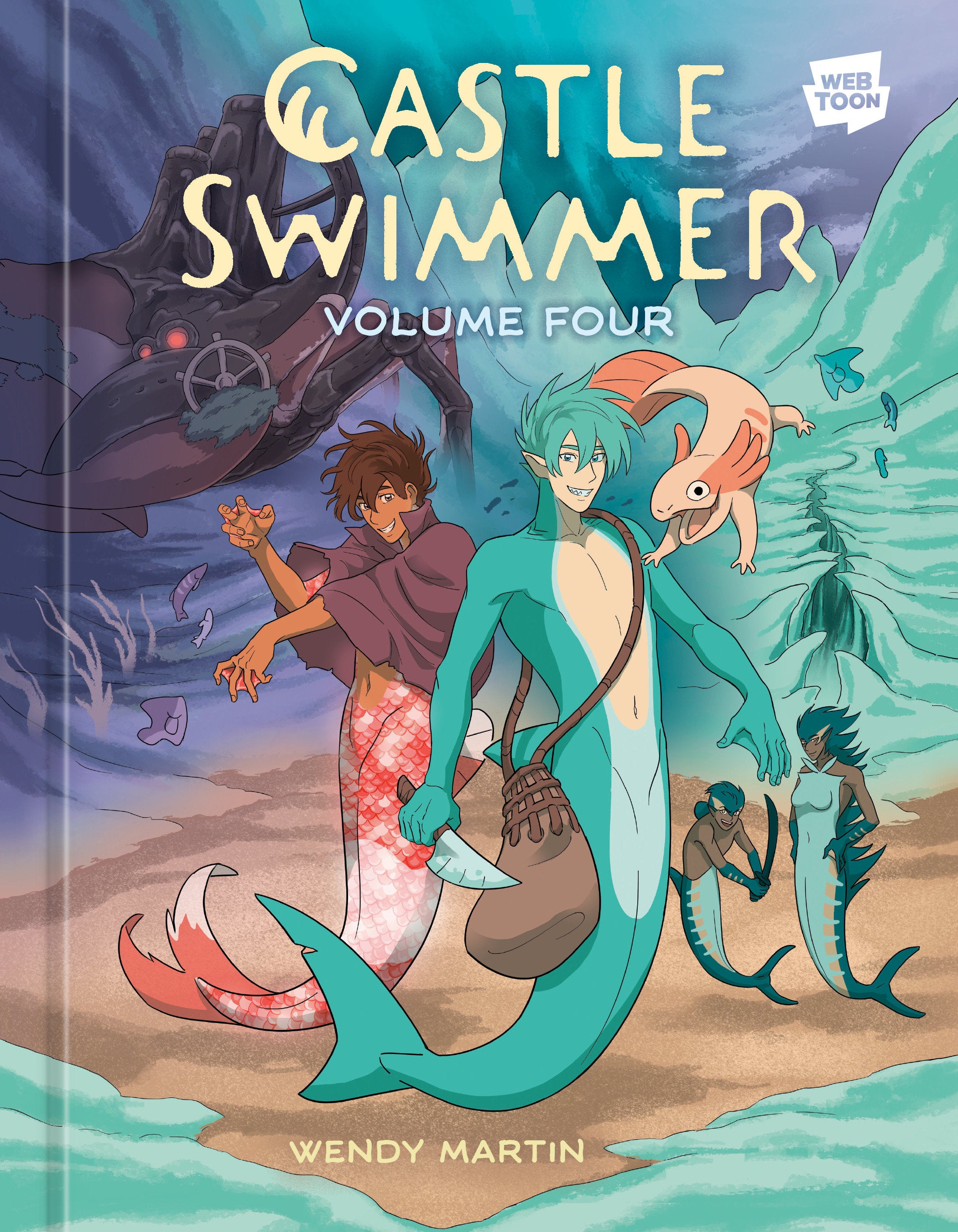 CASTLE SWIMMER: VOLUME 4 [A GRAPHIC NOVEL] HARDCOVER