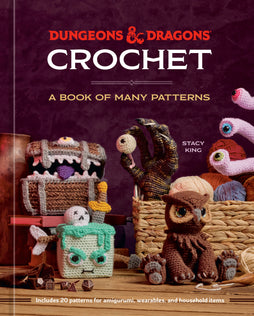 DUNGEONS & DRAGONS CROCHET HARDCOVER