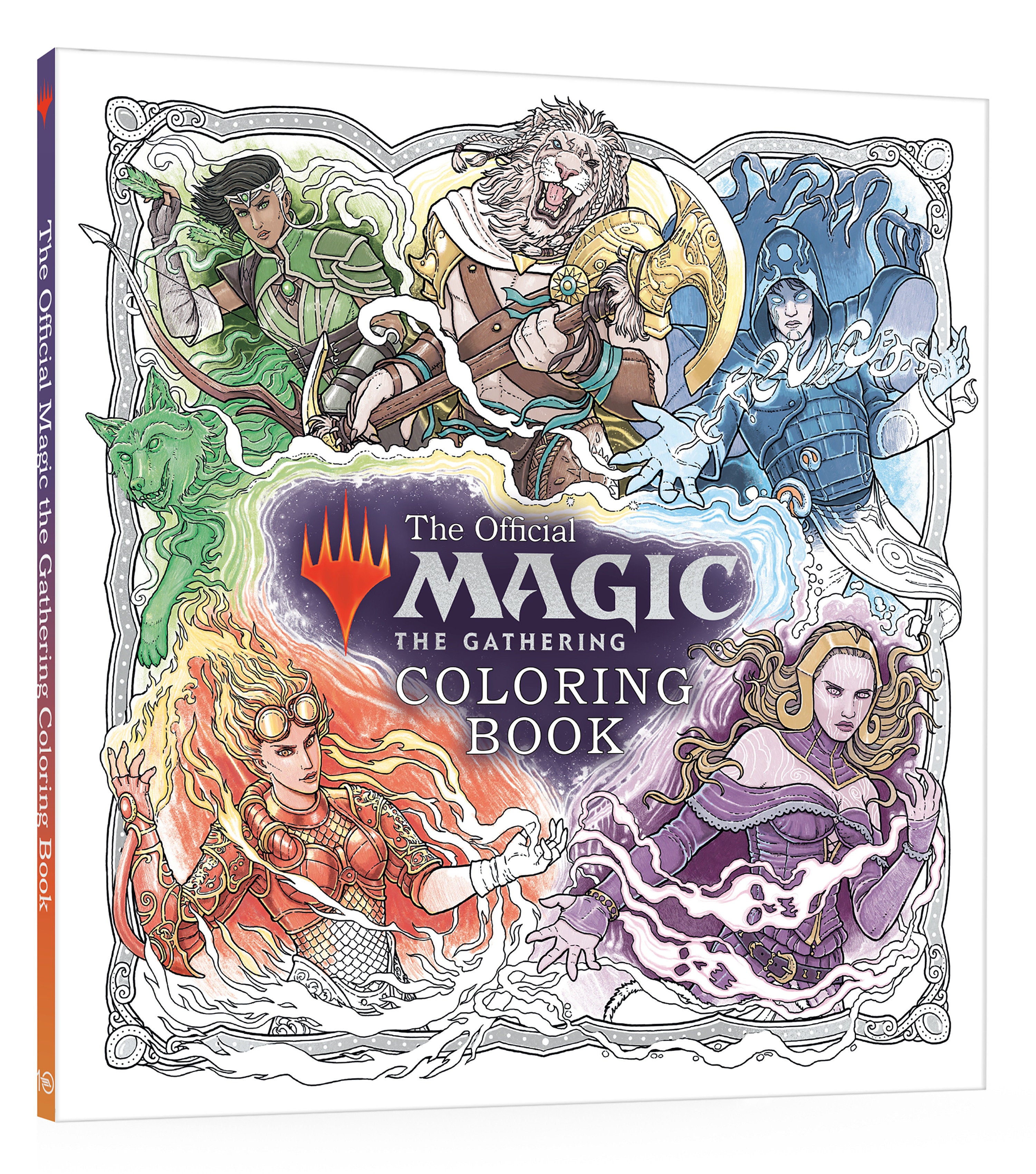 THE OFFICIAL MAGIC: THE GATHERING COLORING BOOK