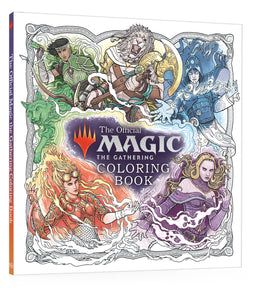 THE OFFICIAL MAGIC: THE GATHERING COLORING BOOK