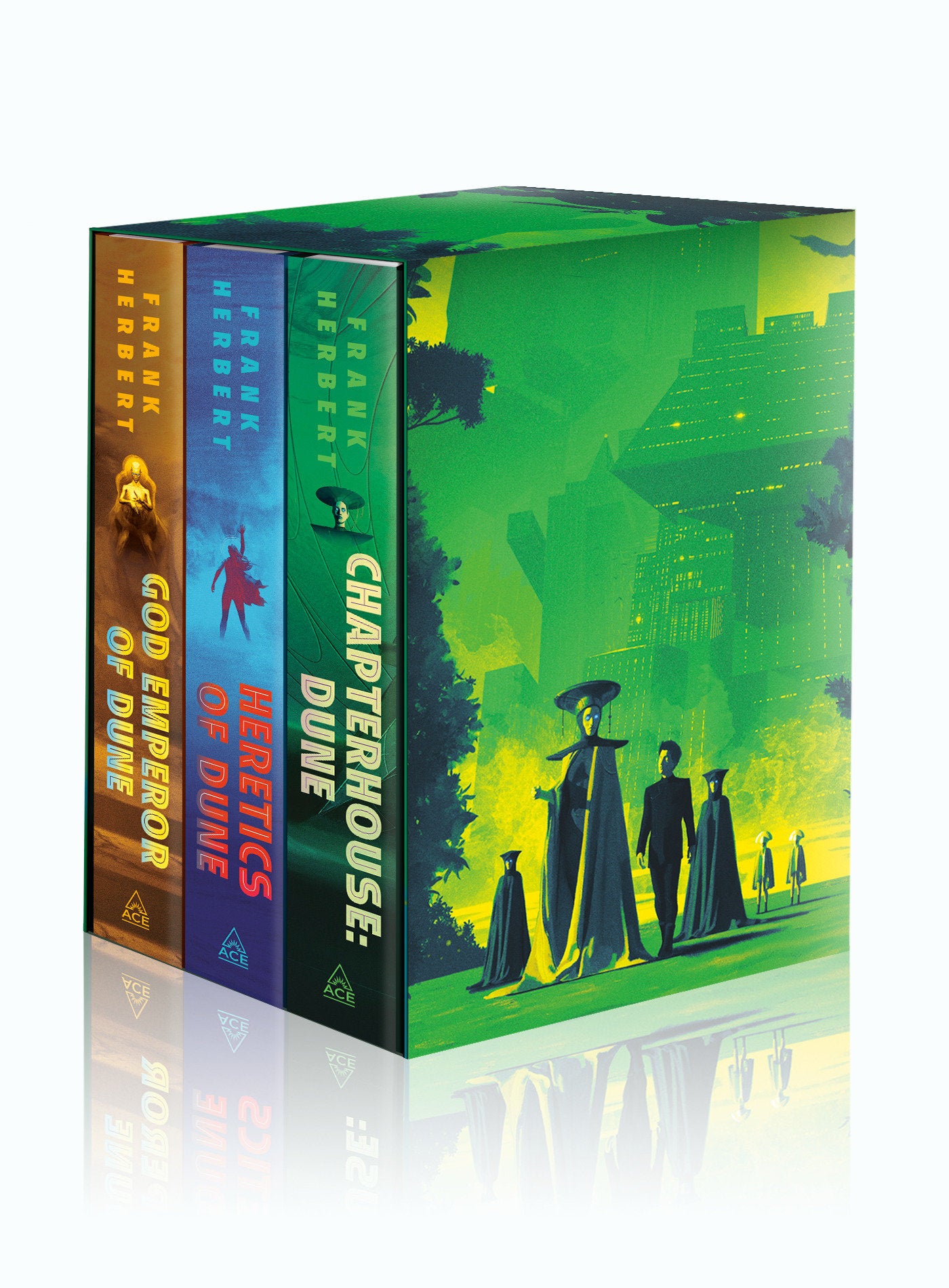 FRANK HERBERT'S DUNE SAGA BOOKS 4-6 DELUXE HARDCOVER BOXED SET