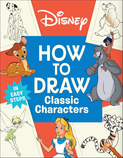 DISNEY HOW TO DRAW CLASSIC CHARACTERS TRADE PAPERBACK