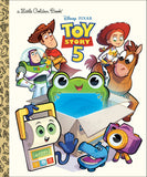DISNEY AND PIXAR TOY STORY 5 LITTLE GOLDEN BOOK