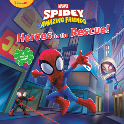 SPIDEY AND HIS AMAZING FRIENDS: HEROES TO THE RESCUE! (MARVEL) HARDCOVER