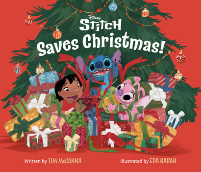 DISNEY STITCH SAVES CHRISTMAS! HARDCOVER