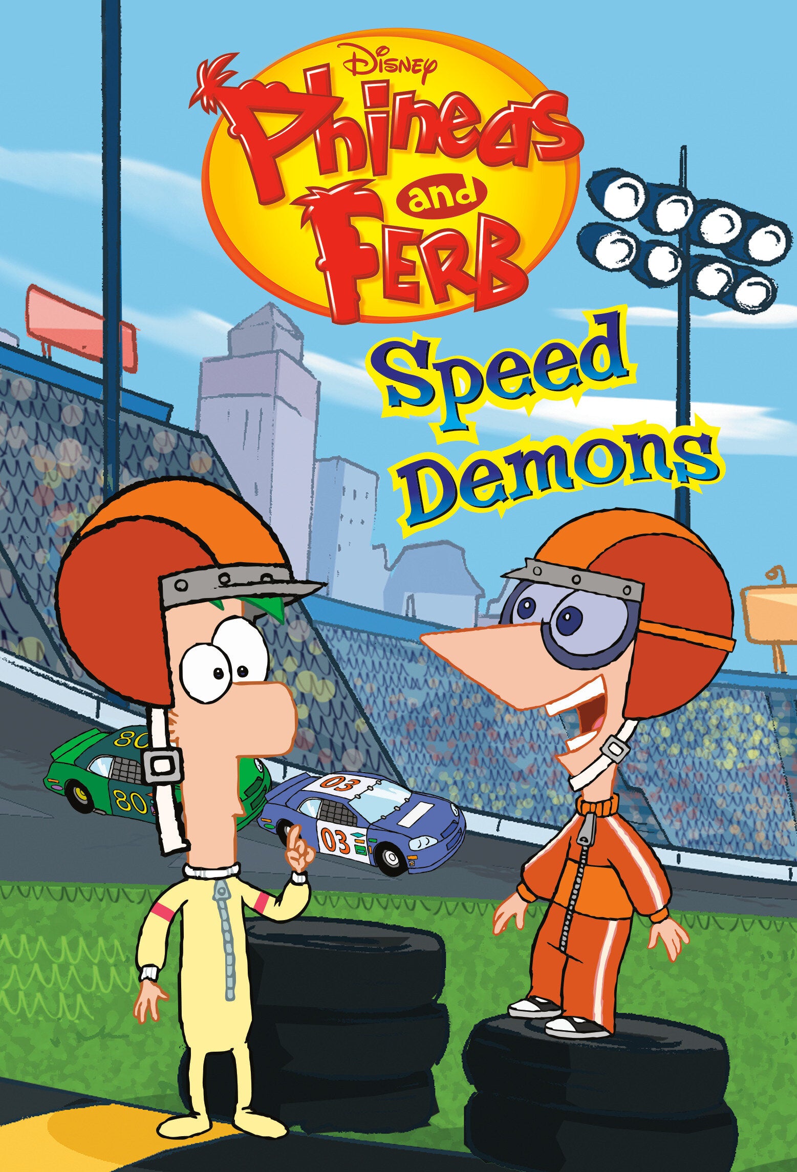SPEED DEMONS (DISNEY PHINEAS AND FERB) DIGEST PAPERBACK