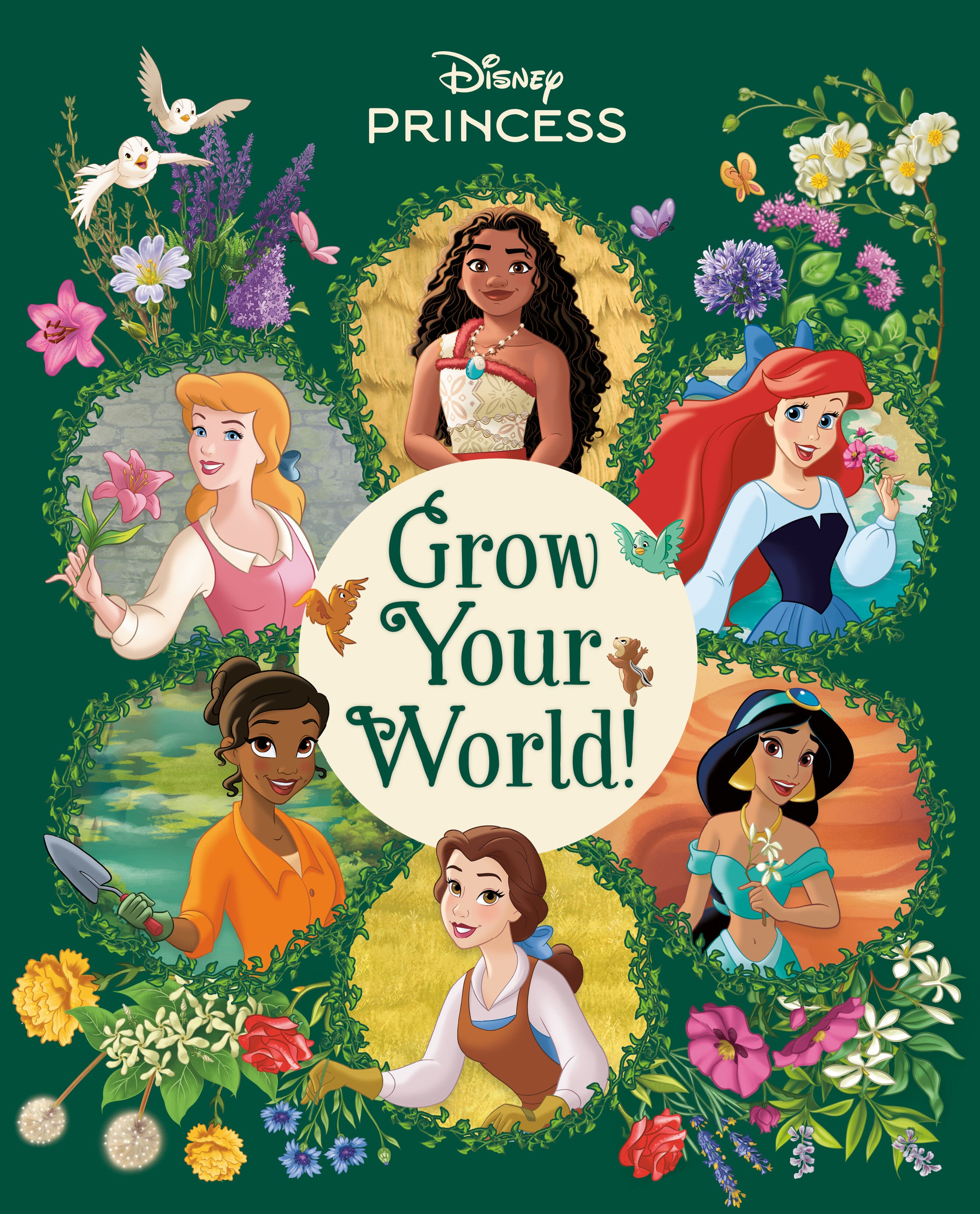 GROW YOUR WORLD! (DISNEY PRINCESS) HARDCOVER